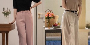 How to match a basic T-shirt (it’s popular this year to wear it casually and look slim without clashing with the shirt)