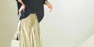 This is the way to wear the most heads in autumn (a sweatshirt + skirt looks slim, fashionable and beautiful)