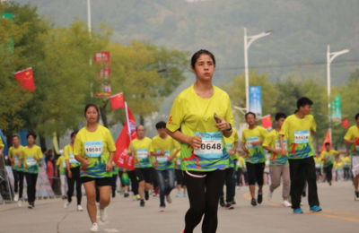 Customized T-shirt for autumn marathon enthusiasts (quick-drying fabric T-shirt)