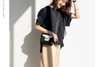 Black T+pants and black T+skirt (young and mature women look good and advanced in summer)