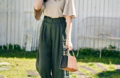 It is very suitable for small people to wear with wide-leg pants + T-shirt (pay attention to the changes in fabric to make the look more attractive)