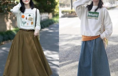 You don’t have to wear a bottoming shirt in autumn (change to shirts and sweatshirts, which are fashionable, elegant and high-end)