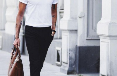 What is the appropriate length for a short-sleeved shirt (how to wear a T-shirt to look stylish)