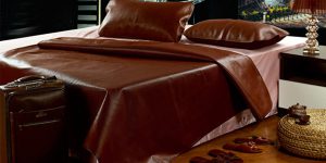 Cowhide mat