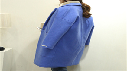 The dropped shoulder model means  What